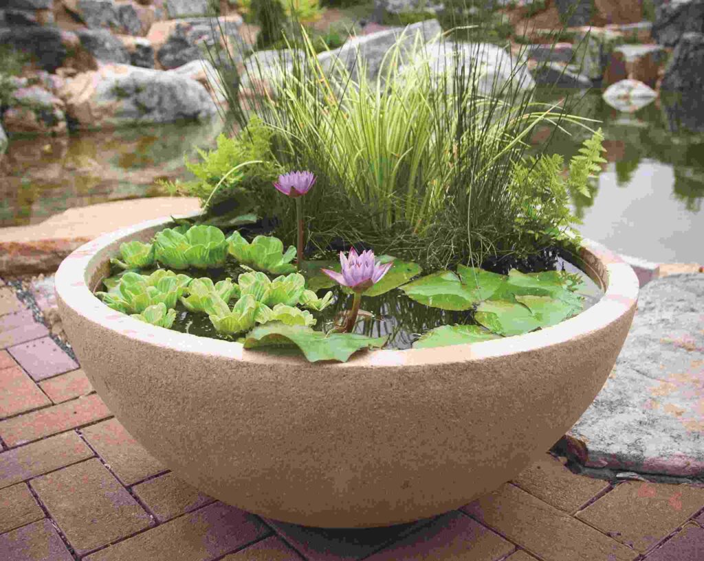 How to build a patio pond