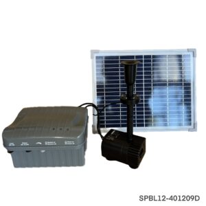 solar pond pump with battery 760L/hr
