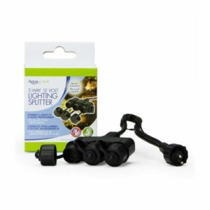 Aquascape 12 volt LED lighting Splitter- 3 way