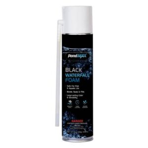 PondMax Black Waterfall Foam-0