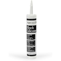 aquascape 295ml black silicone pond sealant