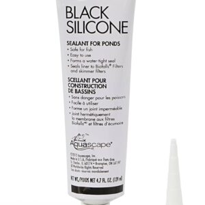 Aquascape black silicone sealant for ponds 139ml