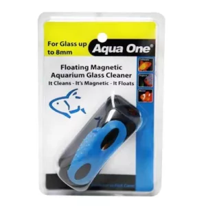 Aqua One Medium Floating Magnet Cleaner (Up to 8mm Glass)