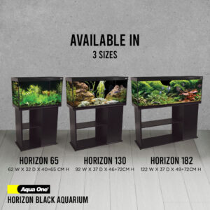 AquaOne Horizon Glass Starter Kit with Stand - PICKUP ONLY