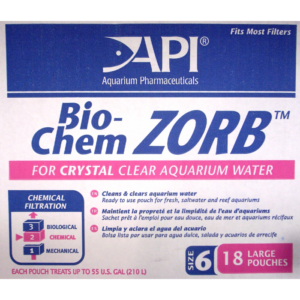 API Bio Chem Zorb Bulk Box 18 x 283gm Pouches