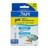 pH test and adjuster kit for maintaining balanced pond water.