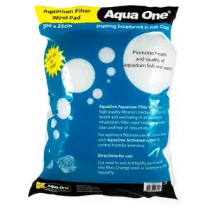 Aqua One Aquarium Filter Wool Pad (200x25cm)
