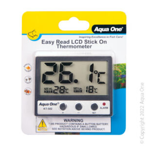 AquaOne LCD Stick on Thermometer