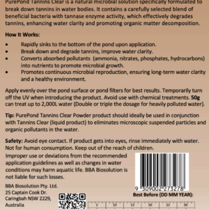 BBA Tannins Clear Powder - image 2