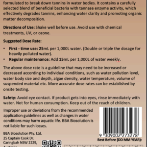 BBA Tannins Clear Liquid - image 2