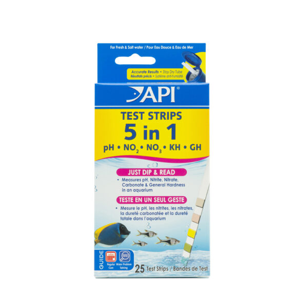 API Quick Testing Strips 5 in 1