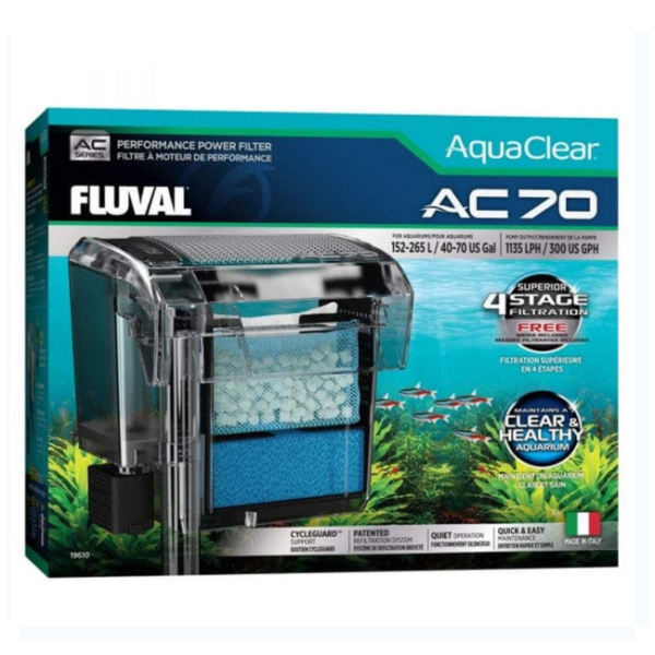 Fluval Aquaclear Hang on Filter AC70 (1135lph)