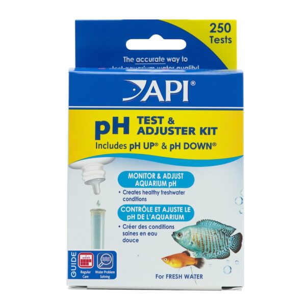 API Deluxe pH Test Kit with Liquid Adjusters