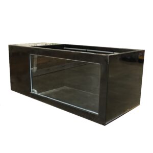 Glass Front Fibreglass Pond with Inbuilt Filtration - 1000L