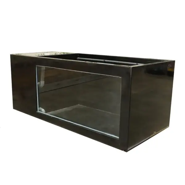 Glass Front Fibreglass Pond with Inbuilt Filtration - 1000L