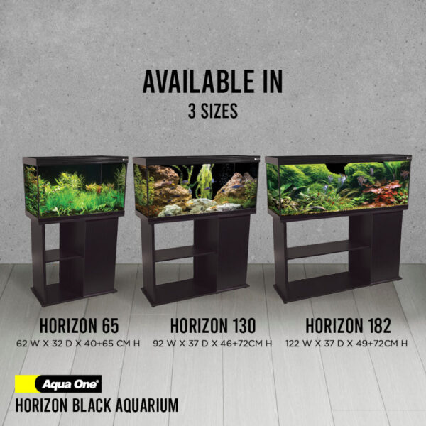 Aqua One Horizon Glass Starter Kit with Stand - PICKUP ONLY