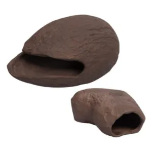 Reptile One Ceramic Hide Walnut